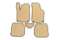 Volkswagen Bora 1998–2004 EVA bilmattor (Beige) foto 1