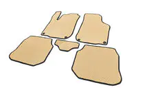 Volkswagen Bora 1998–2004 EVA bilmattor (Beige) foto 2