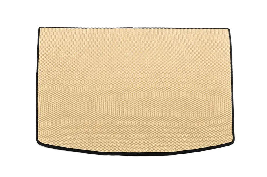 Volkswagen Caddy 2015–2020 Bagagerumsmatta standard (EVA, beige) Image