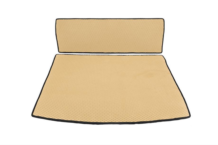Volkswagen Caddy 2015–2020 Bagagerumsmatta V2 MAXI (EVA, Beige) Image