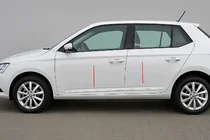 Skoda Fabia 2014–2021 Dörrlister (4 st, rostfritt stål) foto 1
