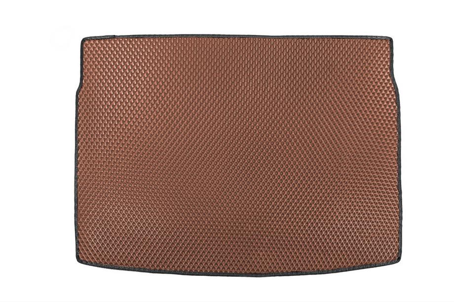 Volkswagen Golf 6 2008–2014 Bagagerumsmatta (HB, EVA, Brun) Image