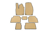 Volkswagen ID.6 2021– EVA bilmattor (Beige) foto 1