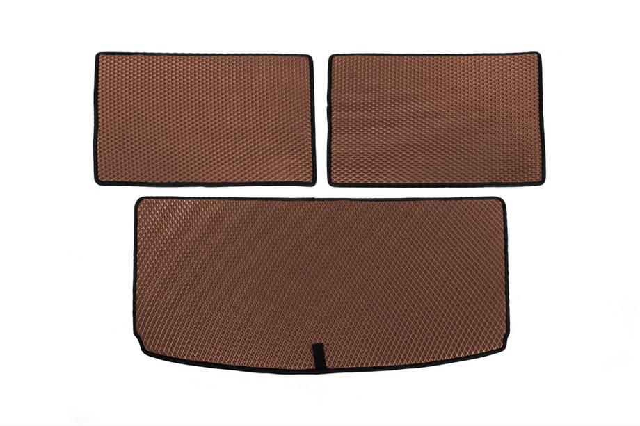 Volkswagen ID.6 2021– Bagagerumsmatta (EVA, brun) Image