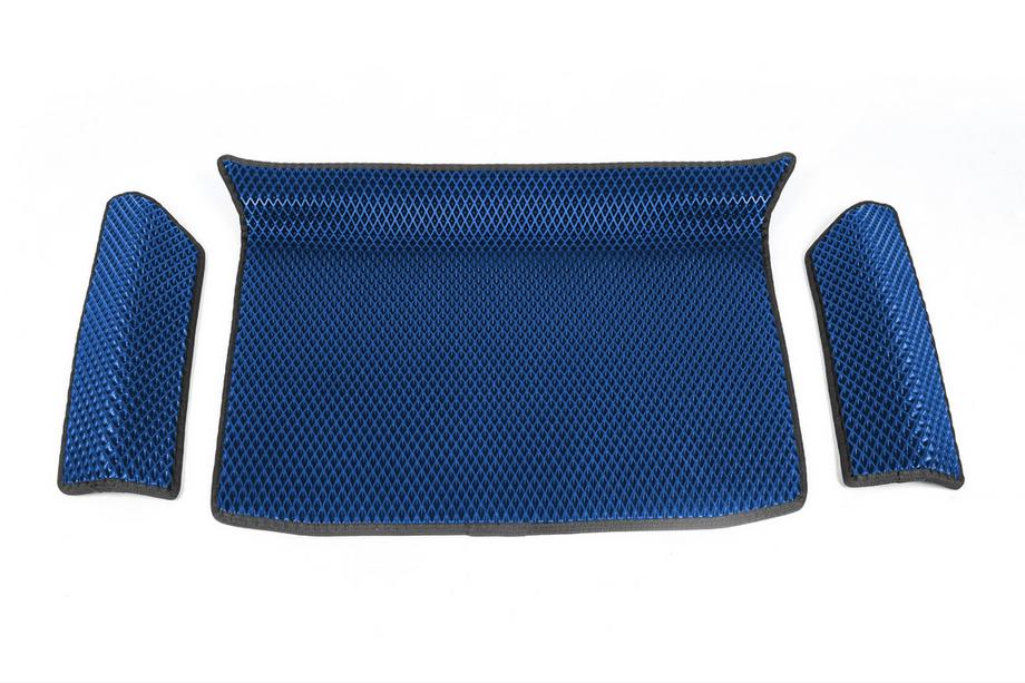 Volkswagen Sharan 2010–2023 Nedre bagagerumsmatta (EVA, blå) Image