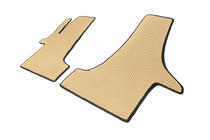 Volkswagen T5 Transporter 2003–2010 EVA bilmattor (beige, fram, för 2+1 säten) foto 2