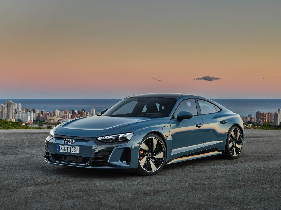Test av den elektriska sportsedanen Audi e-tron GT quattro
