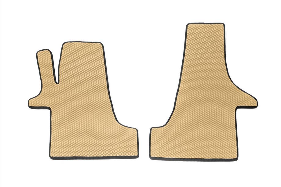 Volkswagen T5 2010–2015 EVA bilmattor (beige, fram, för 2+1 säten) Image