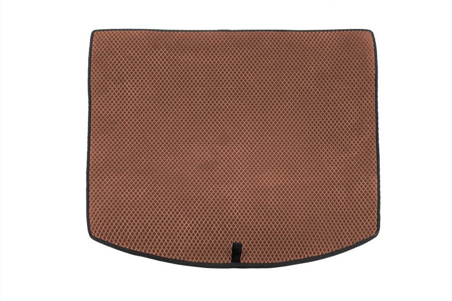 Volkswagen Touran 2010–2015 Bagagerumsmatta (EVA, 5 platser, brun) Image