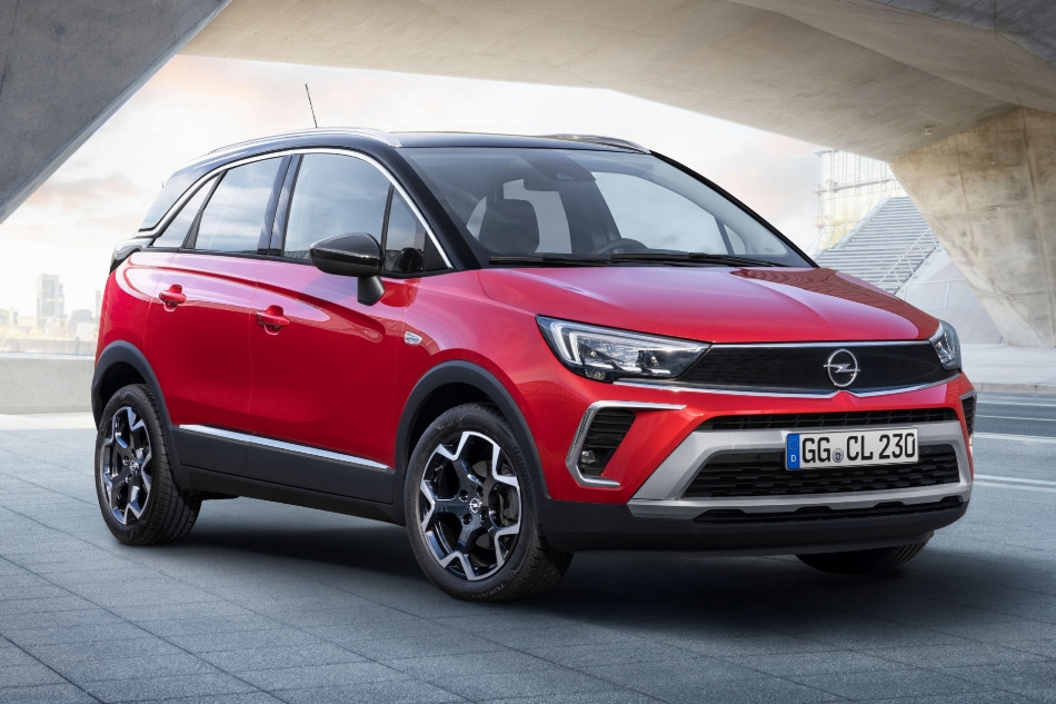 Opel Crossland: uppdaterad stadscrossover