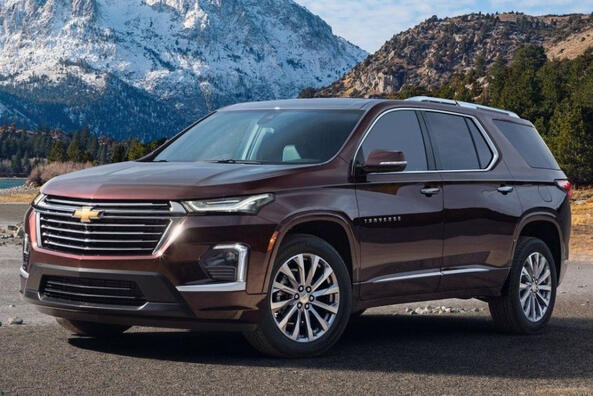 Test av uppdaterade crossovern Chevrolet Traverse