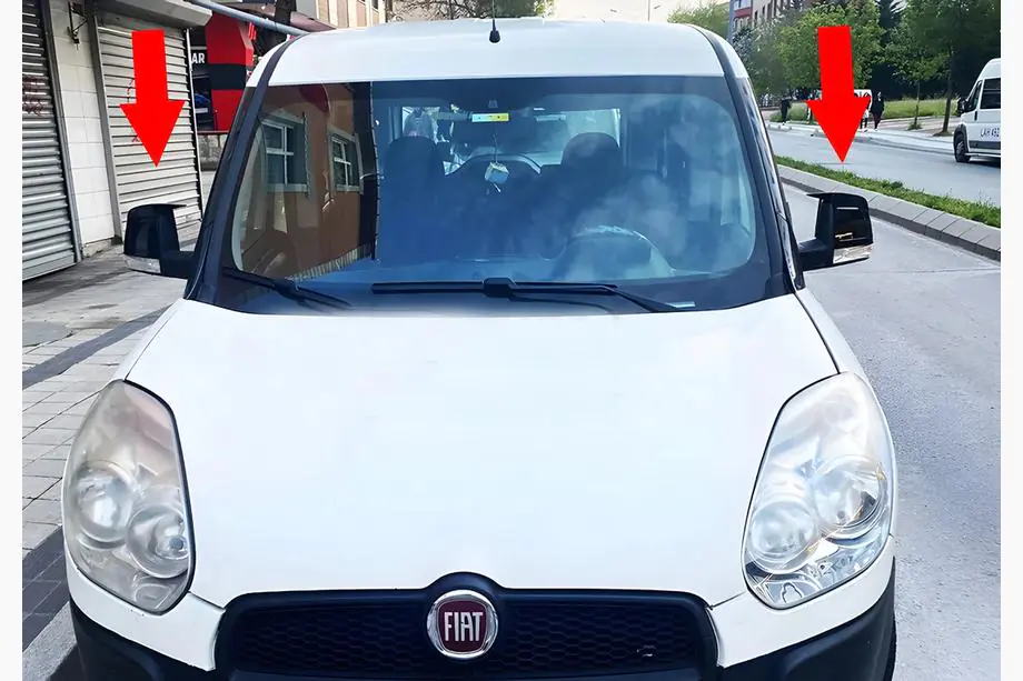 Fiat Doblo II 2010–2022 Spegelkåpor BMW-Style (2 st.) Image