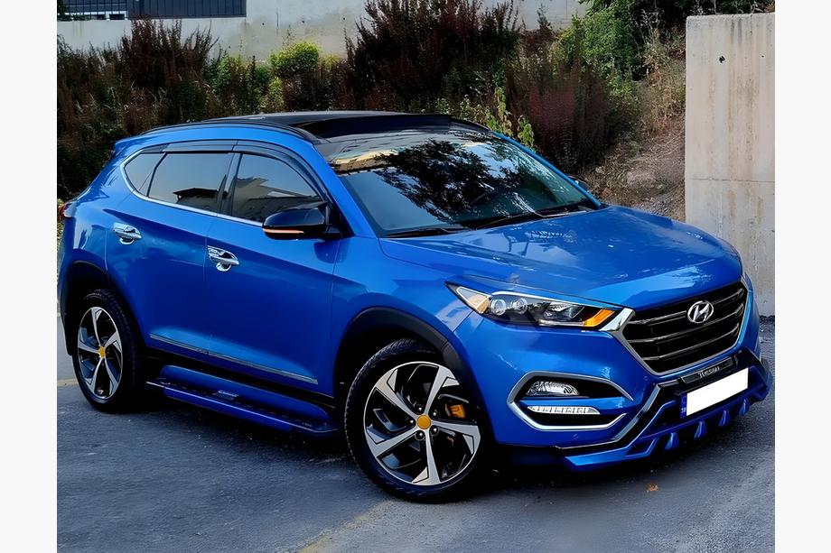 Hyundai Tucson TL 2016–2021 Spegelskåpor BMW-Style (2015-2018, 2 st) Foto 6