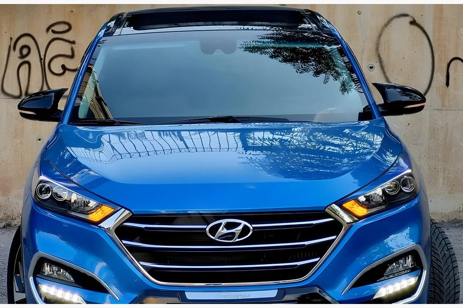 Hyundai Tucson TL 2016–2021 Spegelskåpor BMW-Style (2015-2018, 2 st) Foto 5