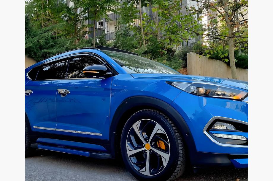 Hyundai Tucson TL 2016–2021 Spegelskåpor BMW-Style (2015-2018, 2 st) Foto 7