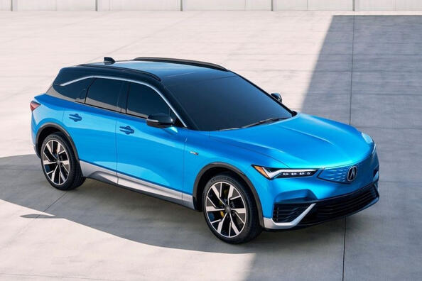Test av den elektriska premium-crossovern Acura ZDX