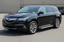 Acura MDX 2013–2020 Sidosteg Shining V1 (2 st, aluminium) foto 1