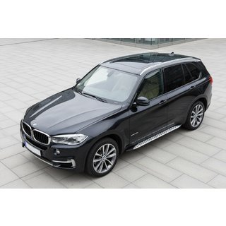 Sidosteg Shining V1 (2 st, aluminium) BMW X5 F15 2013–2018 foto 1