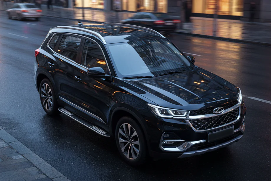 Chery Tiggo 7 2020– Sidosteg Tayga V2 (2 st, aluminium) Image