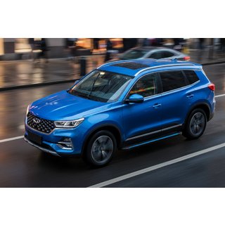 Sidosteg Maya Blue (2 st, aluminium) Chery Tiggo 7 2020– foto 1