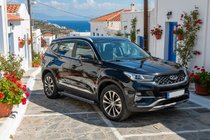 Chery Tiggo 7 2020– Sidosteg New Vision Black (2 st, aluminium) foto 1