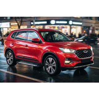 Sidosteg Line (2 st, aluminium) Chery Tiggo 7 2020– foto 1
