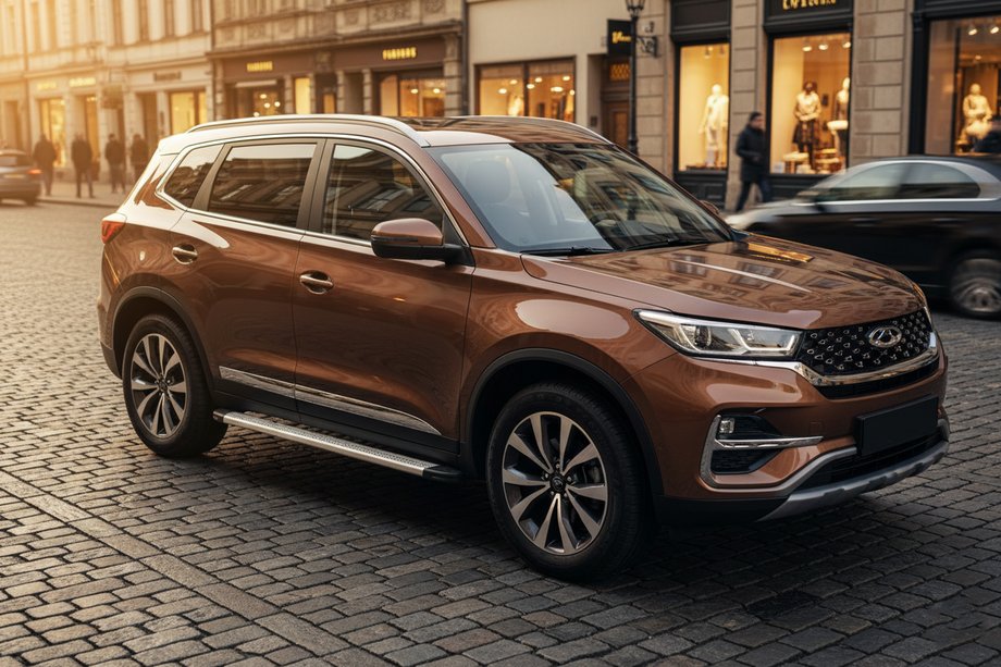 Chery Tiggo 7 2020– Sidosteg Maya V2 (2 st, aluminium) Image