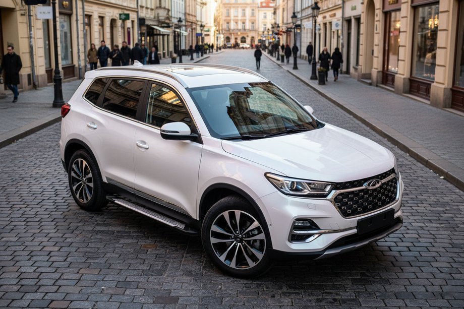 Chery Tiggo 7 2020– Sidosteg Allmond Grey (2 st, aluminium) Image