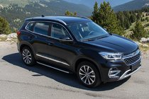 Chery Tiggo 8 2017– Sidosteg Fullmond (2 st, aluminium) foto 1