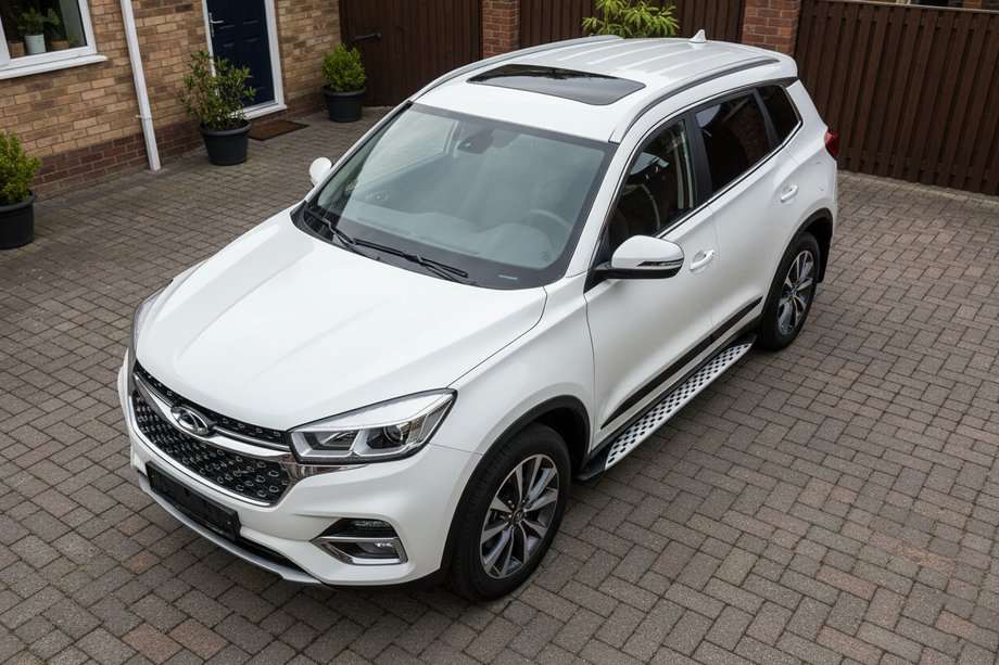 Chery Tiggo 8 2017– Sidosteg Shining (2 st, aluminium) Image