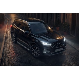 Sidosteg Allmond Black (2 st, aluminium) foto 1