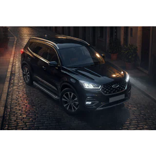 Sidosteg Allmond Black (2 st, aluminium) foto 1