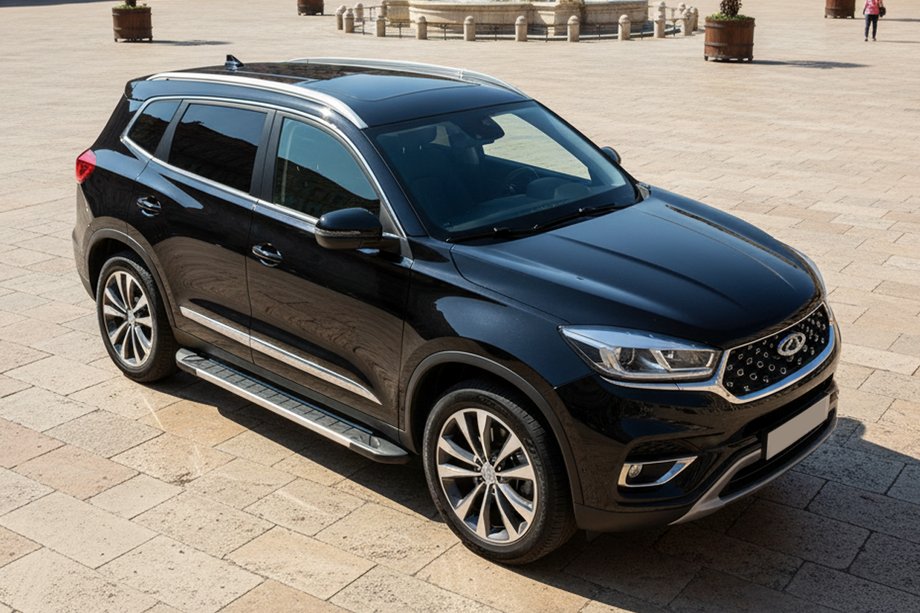 Chery Tiggo 8 2017– Sidosteg RedLine V1 (2 st, aluminium) Image