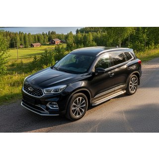 Sidosteg Maydos V2 (2 st, aluminium) Chery Tiggo 8 2017– foto 1