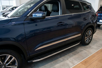 Chery Tiggo 8 2017– Blackline sidosteg (2 st, aluminium) foto 1