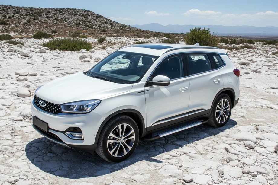 Chery Tiggo 8 2017– Sidosteg New Vision Grey (2 st, aluminium) Image