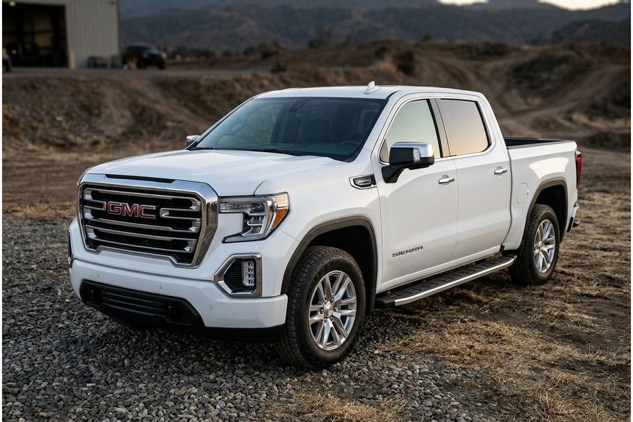 GMS Sierra 2019– Sidosteg Fullmond (2 st, aluminium) Image