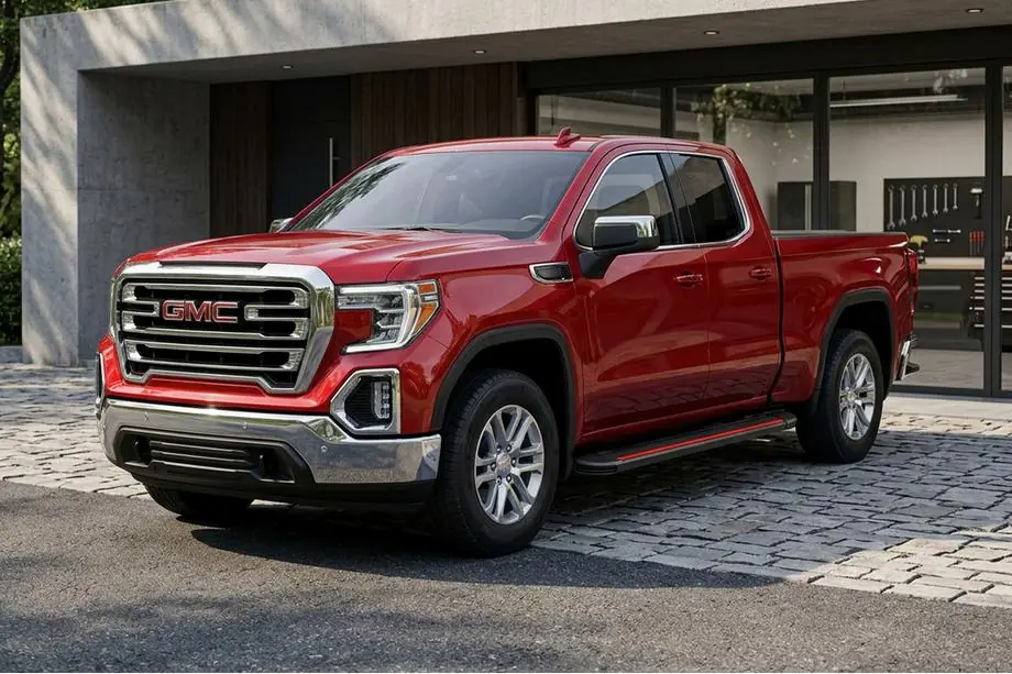 GMS Sierra 2019– Sidosteg Maya Red (2 st, aluminium) Image