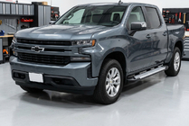 Chevrolet Silverado 2019– Sidosteg Allmond Grey (2 st, aluminium) foto 1