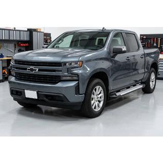 Sidosteg Allmond Grey (2 st, aluminium) Chevrolet Silverado 2019– foto 1