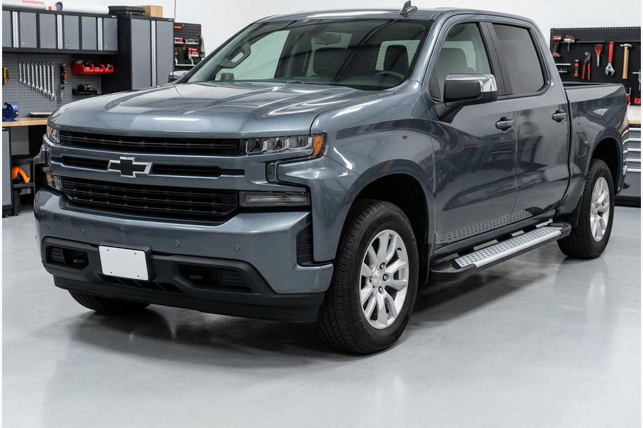 Chevrolet Silverado 2019– Sidosteg Allmond Grey (2 st, aluminium) Image