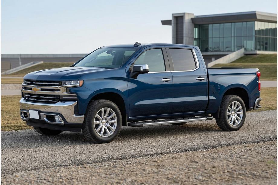 Chevrolet Silverado 2019– Sidosteg RedLine V1 (2 st, aluminium) Image