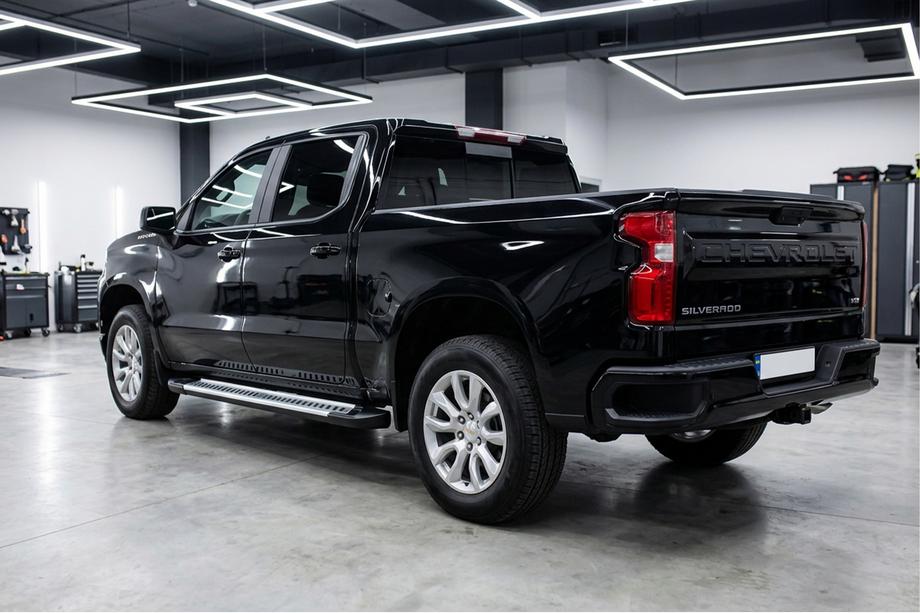 Chevrolet Silverado 2019– Sidosteg Line (2 st, aluminium) Image