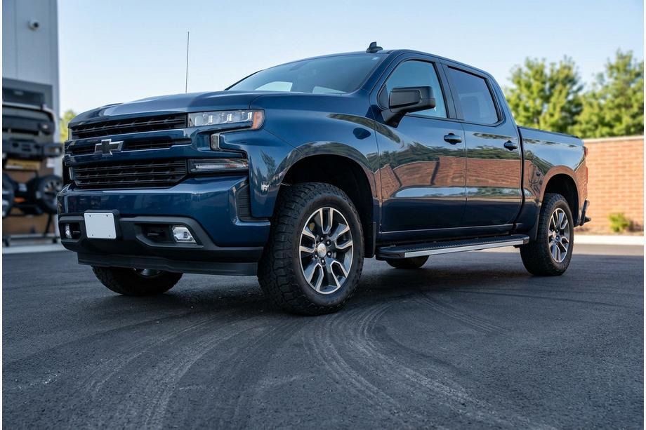 Chevrolet Silverado 2019– Sidosteg Maya V1 (2 st, aluminium) Image
