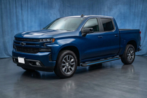 Chevrolet Silverado 2019– Sidosteg Maya Blue (2 st, aluminium) foto 1