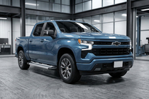 Chevrolet Silverado 2019– Sidosteg New Vision Grey (2 st, aluminium) foto 1