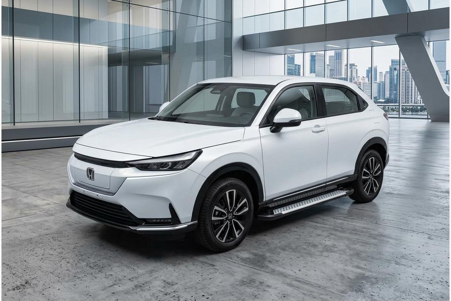 Honda eNS1 2022– Sidosteg Allmond Grey (2 st, aluminium) Image