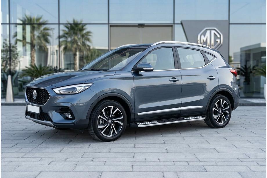 MG ZS 2017–2024 Sidosteg Tayga V2 (2 st, aluminium) Image