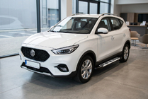 MG ZS 2017–2024 Sidosteg Sunrise (2 st, aluminium) foto 1