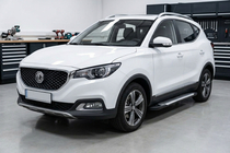 MG ZS 2017–2024 Sidosteg Line (2 st, aluminium) foto 1